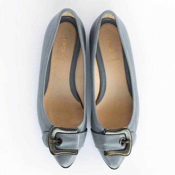 Fendi Buckle Flats- Size 36.5 - Picture 4 of 8